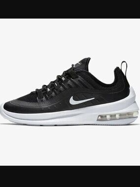 Nike Air Max Axis Premium Size 8.5 Womens Black Metallic Silver BQ0126-003